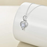 Load image into Gallery viewer, POPLuv™ S925 Sterling Silver "Grandma: I Love You Forever" Quote Infinity Heart Necklace grandmother necklace POPLuv™ 
