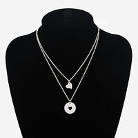 Load image into Gallery viewer, ZBLuv™ Mother &amp; Daughter Matching 'Cut Out' Heart Necklace Set - 2,3,4 Pieces Mother Daughter Necklace ZBLuv™ 
